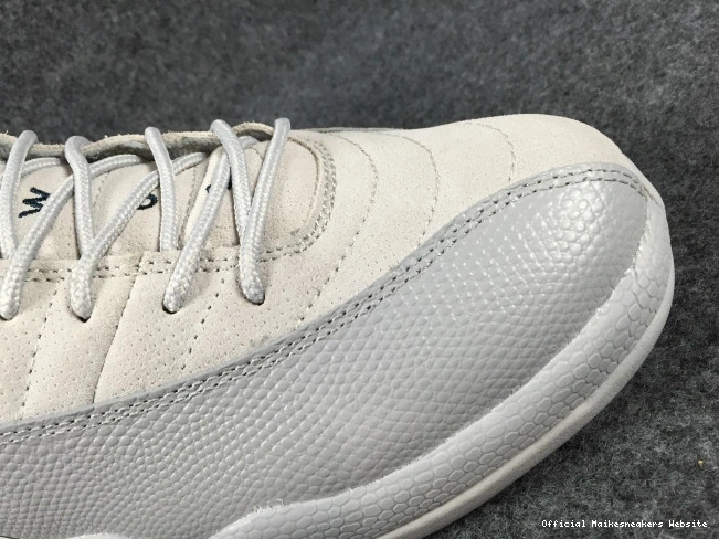Official Maikesneakers Low Grey Jordan 12 Suede 308317-002 Air 0706